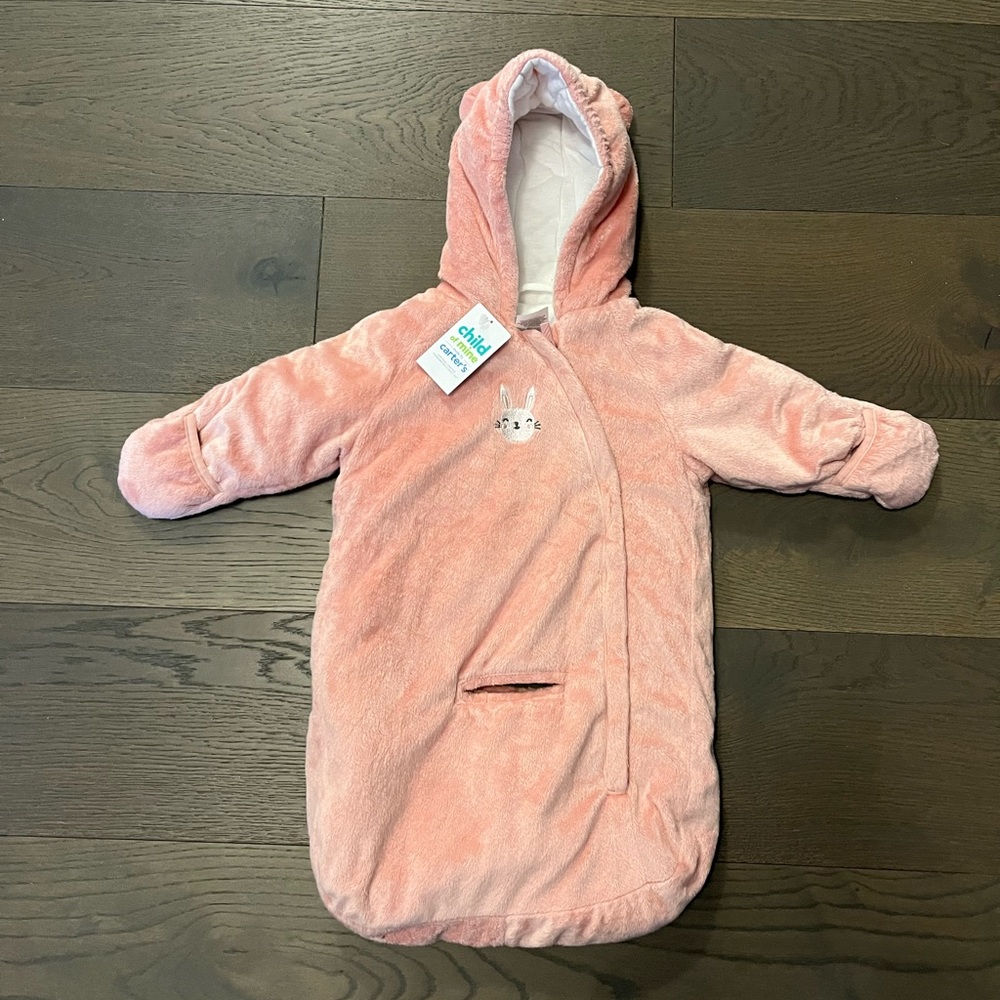 Carters warm pink lightweight bundle me 0-6M NWT